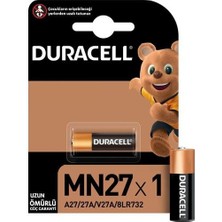 Duracell MN27 Pil Tekli Kart