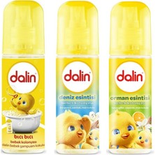 Dalin Bebek Kolonya Seti (Orman Esintisi 150ML - Deniz Esintisi 150ML-BICI Bıcı 150ML)