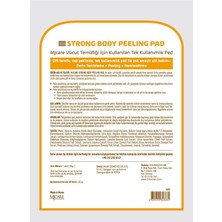 Mjcare Strong Body Peeling Pad 3'lü - Vücut Peeling Pad
