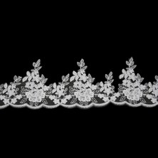 Nazarone Fransız Dantel LX207 13,5mt-Krem