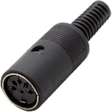 Motorobit 6 Pin Dişi Dın Konnektör