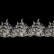 Nazarone Fransız Dantel ZK303 13,5mt-Krem