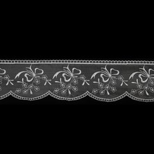 Nazarone Organze Güpür 8096 9mt-Krem