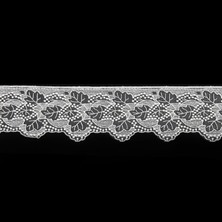 Nazarone Organze Güpür 8073 9mt-Krem