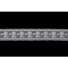 Nazarone Tül Güpür 2044 9mt-Beyaz