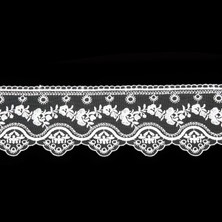 Nazarone Tül Güpür 2199 9mt-Krem