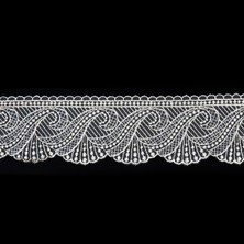 Nazarone Tül Güpür 2184 9mt-Krem