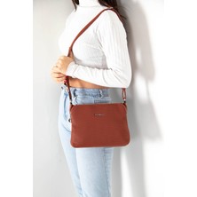 Silver Polo Kadın Çapraz Çanta A.kiremit SP850 Silver & Polo