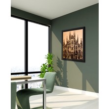 Essart Design Piazza Del Duomo Katedrali  Milan  Italya Ahşap Yakma Tablo