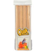 Quik Kuşlarınız Için Kumlu Tünek - 4'lü Paket