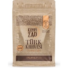 Keyfizad Türk Kahvesi Orta Kavrulmuş Taze Çekilmiş 175 g