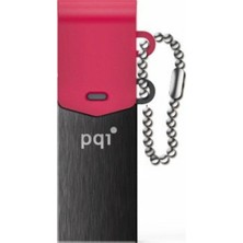 PQI Flash Bellek 64GB USB Bellek 3.0 USB 301 Otg Connect Pqı