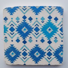 Şeker Portakalım Dekoratif Figürlü Doğal Taş Banyo Gider Kapağı Süsü Tekli 10x10 Cm