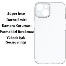 Baseus Simple Case iPhone 14 Plus 6.7 Kamera Korumalı Ince Silikon Şeffaf Kılıf