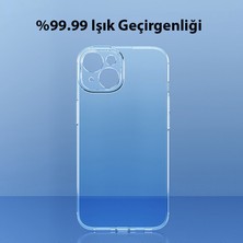 Baseus Simple Case iPhone 14 Plus 6.7 Kamera Korumalı Ince Silikon Şeffaf Kılıf