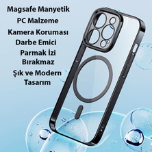 Baseus Glitter iPhone 14 Pro Max 6.7 Magsafe Silikon Kılıf + Tempered Ekran Koruyucu Set