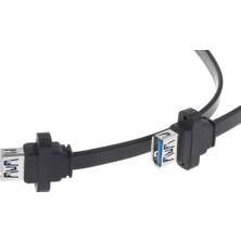 Beloving USB 3.0 20 Pimli Ila 2 Tip-A Dişi Konektör Adaptörü Y Kablosu (Yurt Dışından)
