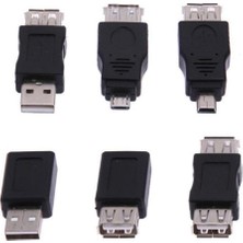 Beloving 12PCS/SET Otg USB 2.0 Erkek Ila Dişi Mikro USB Mini Dönüştürücü Adaptörü (Yurt Dışından)