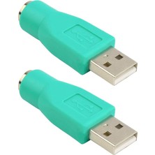 Beloving Fare ve Klavye Için 2pcs Dişi - USB Erkek Dönüştürücü Adaptör Adaptörü (Yurt Dışından)