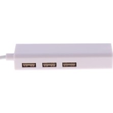 Beloving Cihazlar Için C Tipi-Adaptör Dönüştürücü 3 Portlu USB Hub (Yurt Dışından)