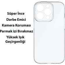 Baseus Simple Case iPhone 14 Pro Max 6.7 Kamera Korumalı Ince Silikon Şeffaf Kılıf