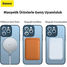 Baseus Frame Series iPhone 14 Pro Max 6.7 Kamera Koruyuculu Magsafe Kılıf + Tempered Ekran Koruyucu