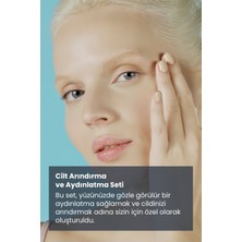 Cosmogenesis Labs Cilt Arındırıcı Aydınlatıcı 4'lü Set - Vitamin C Serum Peeling Etkili Leke Karşıtı Sıkılaştırıcı