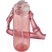 Diller Bee Diller Tritan Pipetli Su Matarası 780ML Pembe