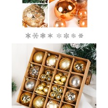 Lancy Noel Topu Takım Elbise Noel Ağacı Boyalı Top Kolye Hediye Kutusu (Yurt Dışından)