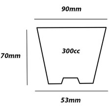 Sera Trend 9x7 cm Üretim Saksı 50 Adet Rengarenk Kaktük ve Sukulent Üretim Saksısı Küçük Renkli Plastik Saksı