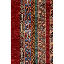Naar Afgan Orjin Renkli El Dokuma Halı 363X280 ~ 10.16 M2