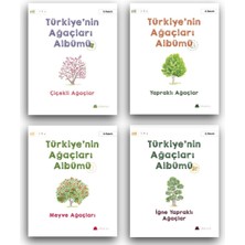 Türkiye'nin Ağaçları Albümü Seti 4 Kitap