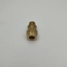 BH Büyük Hidrolik Sarı Pirinç Yüksüklü Rekor 1/2 - 12 mm