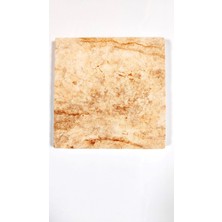 Şeker Portakalım Dekoratif Figürlü Doğal Taş Banyo Gider Kapağı Süsü Tekli 10x10 Cm