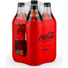 Coca-Cola Şekersiz İçecek Pet 4X1 L