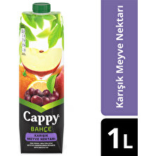 Cappy Bahçe Karışık Meyve Suyu Karton Kutu 1 L