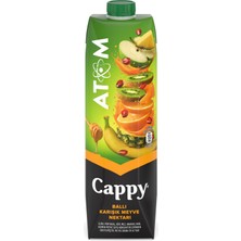 Cappy Atom Ballı; Karışık Meyve Suyu Karton Kutu 1 L