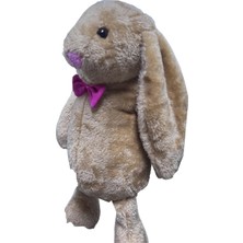 Sole Uyku Arkadaşım Papyonlu Uzun Kulak Bunny Peluş Tavşan 65 cm