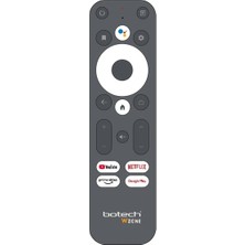 Botech Wzone 4K Android Box Type Ctüner ve Numaratik Kumanda Hediyeli