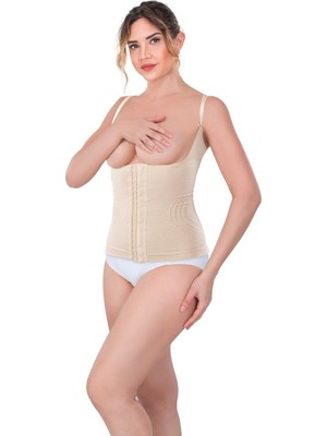 M.I Emay 2030 Emay 2030 Agraflı Göğsü Açık Atlet Lohusa Korse