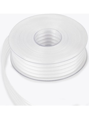 Nazarone Şifon Kurdele 2,5CM-20MT-BEYAZ(101)