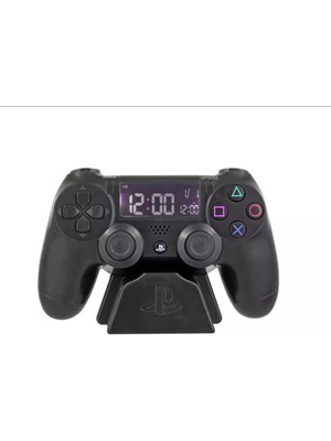 Paladone Playstation Controller Alarm Clock Black