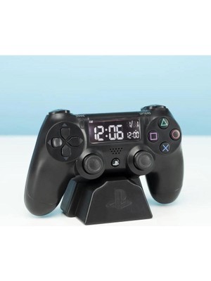 Paladone Playstation Controller Alarm Clock Black