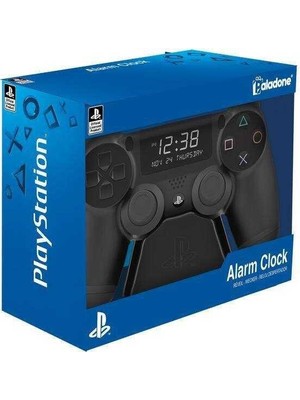 Paladone Playstation Controller Alarm Clock Black