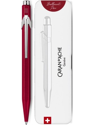 Caran D'Ache Caran Dache 849 Tükenmez Kalem Colormat-X Red 849.585