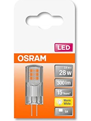 Osram  LED Star Ampul  2.6W 2700K SARI IŞIK G4