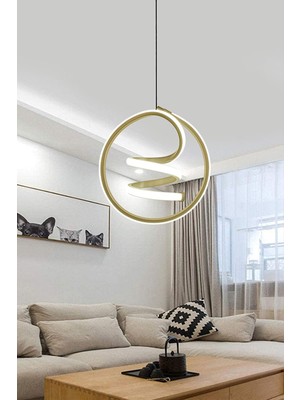 Artı Aydınlatma Modern Sarkıt LED Avize Beyaz LED