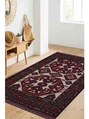 Naar Afgan Berceste Kilim El Dokuma Yolluk Kilim 123X90 ~ 1.11 M2