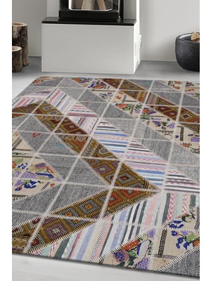 Naar Patchwork 17150 Renkli 180X240 El Dokuma Halı ~ 4.32 M2