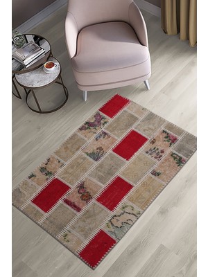 Naar Patchwork Ptch 10 Renkli 60X90 Halı